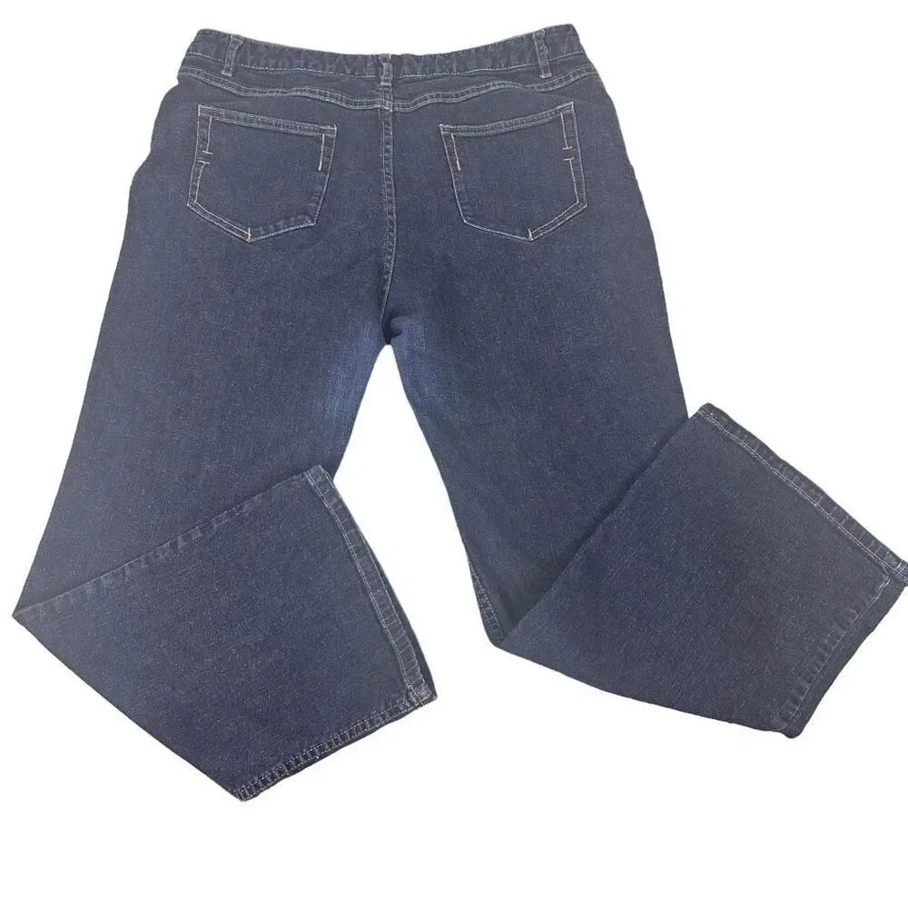 J. Jill Authentic Fit Below Waist Blue Jeans size 16P